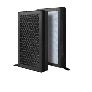 2Pcs Carbon Activated Hepa Air Filter For Tesla Model 3 & Y Pm2.5 Replacement Kit