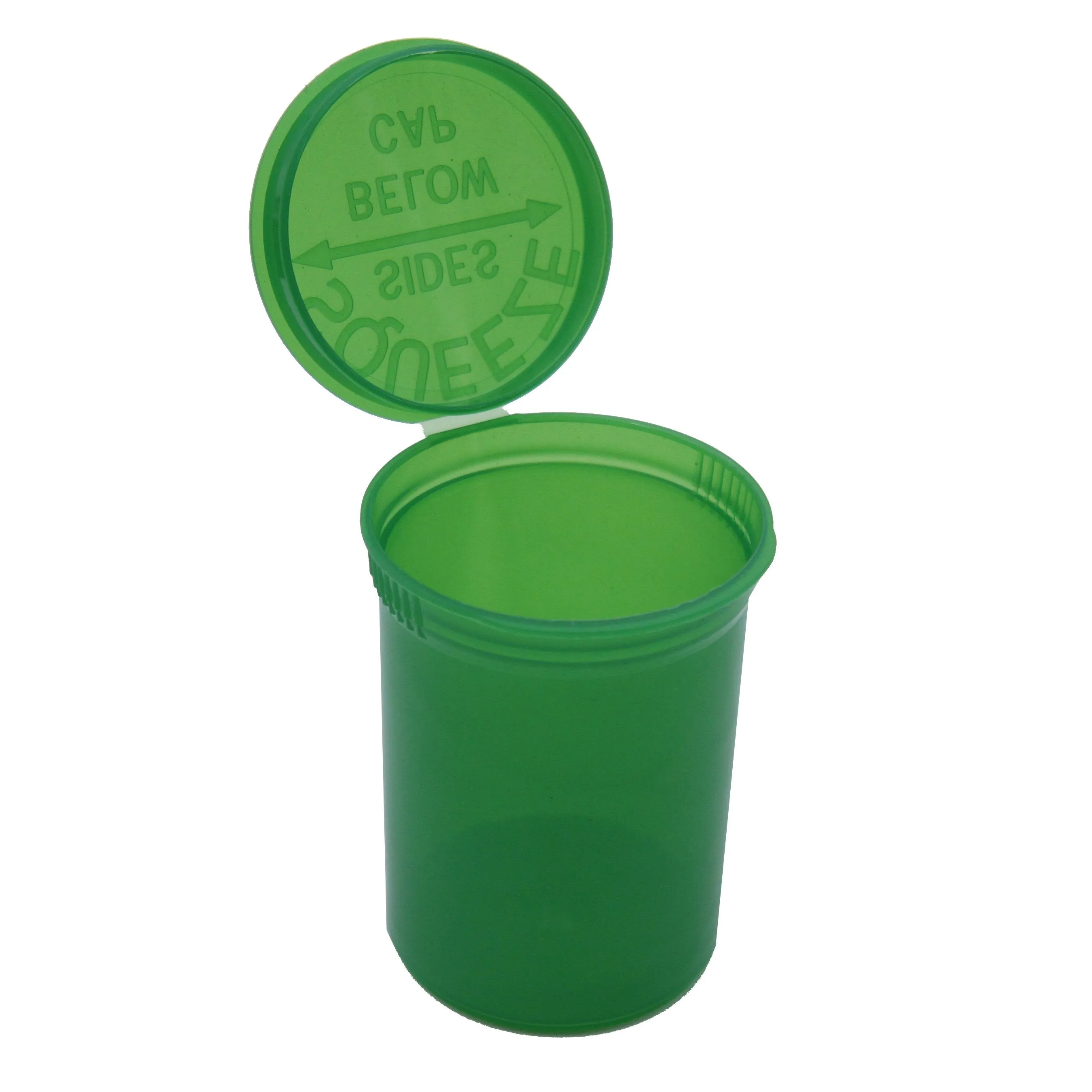 30 Dram Pop Top Child-Resistant Bottles