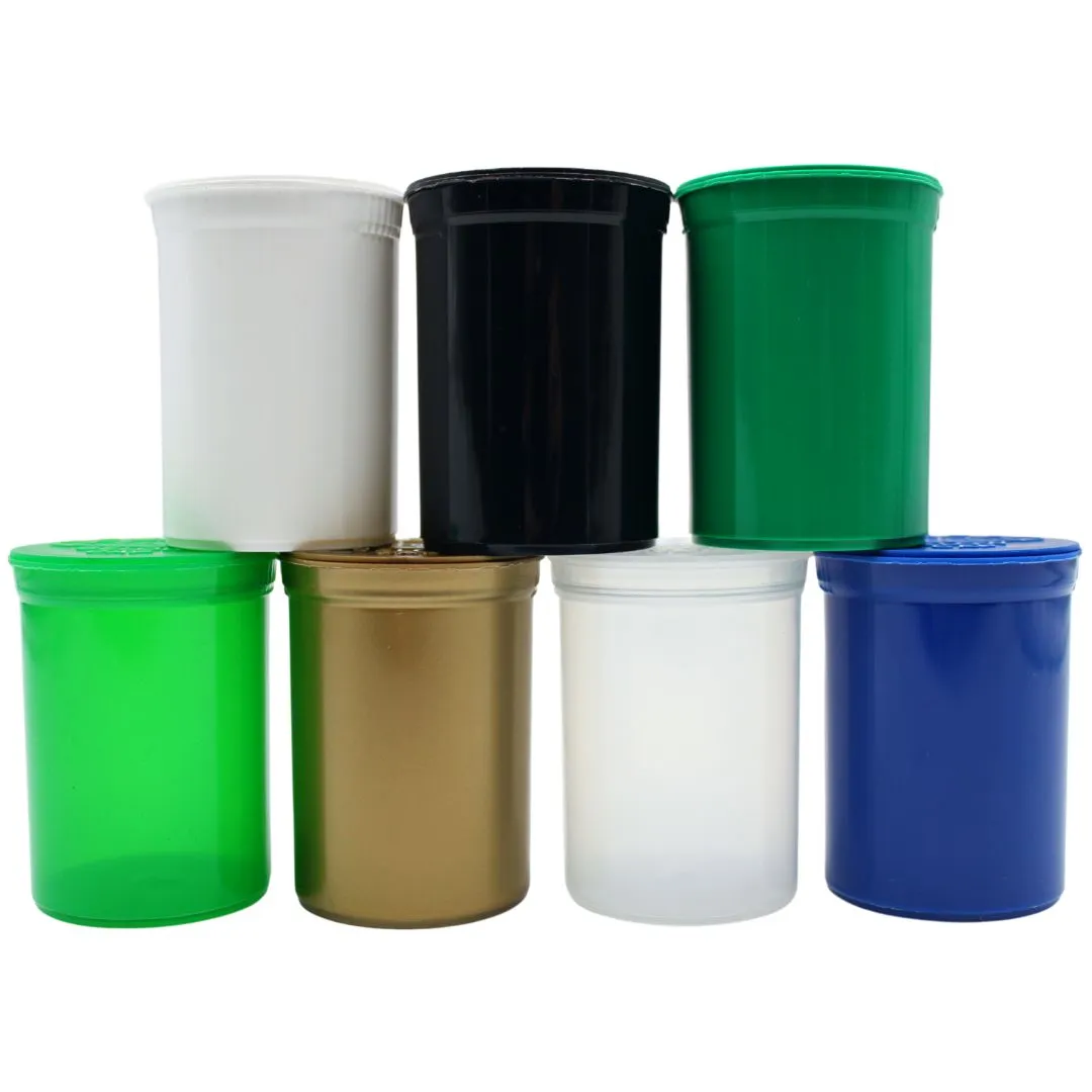 30 Dram Pop Top Child-Resistant Bottles