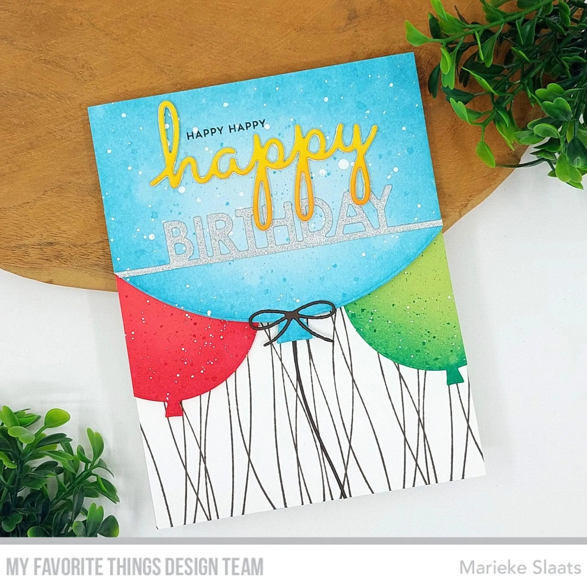 Balloon Strings Background