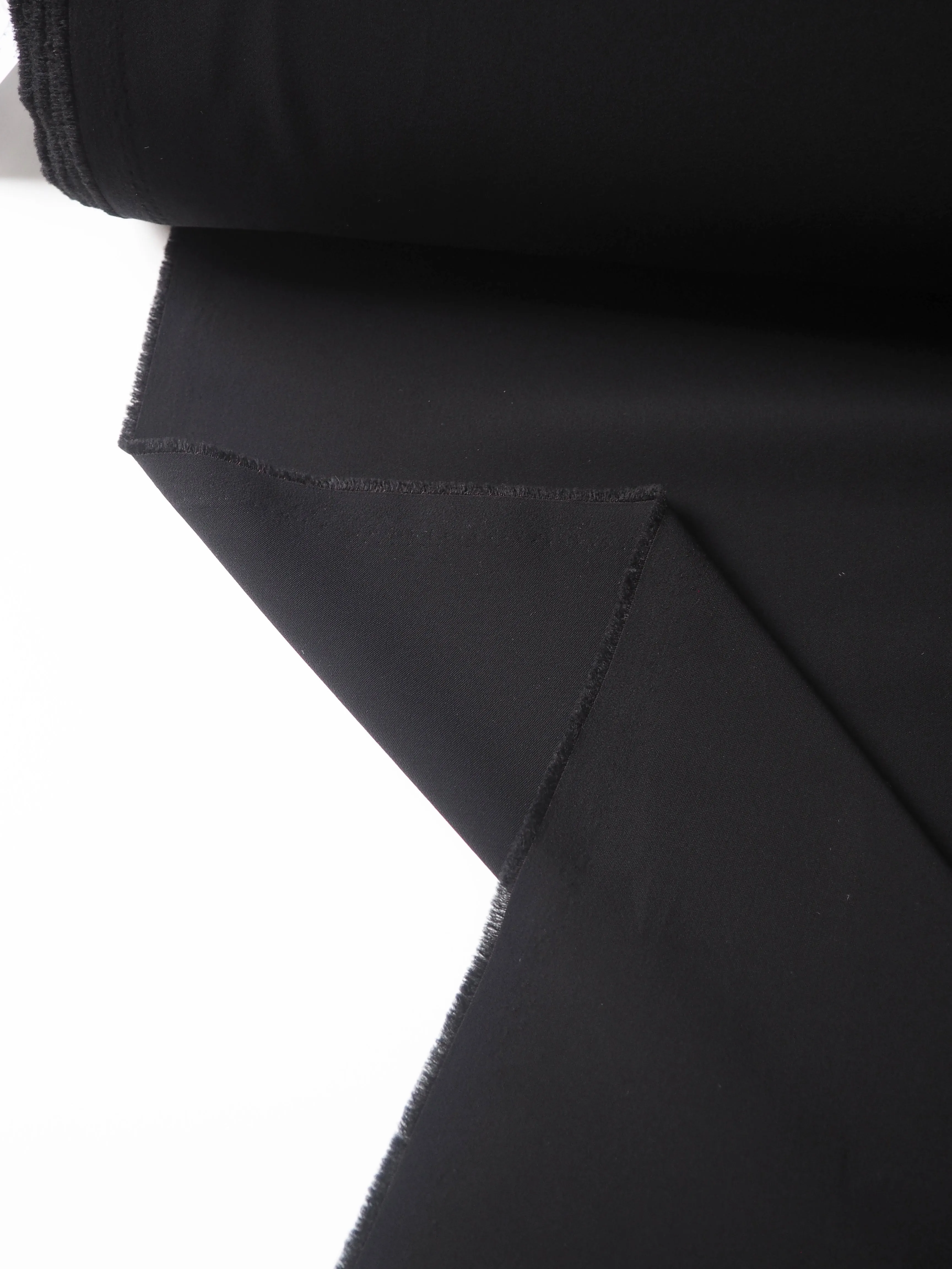 Black Lightweight Crepe