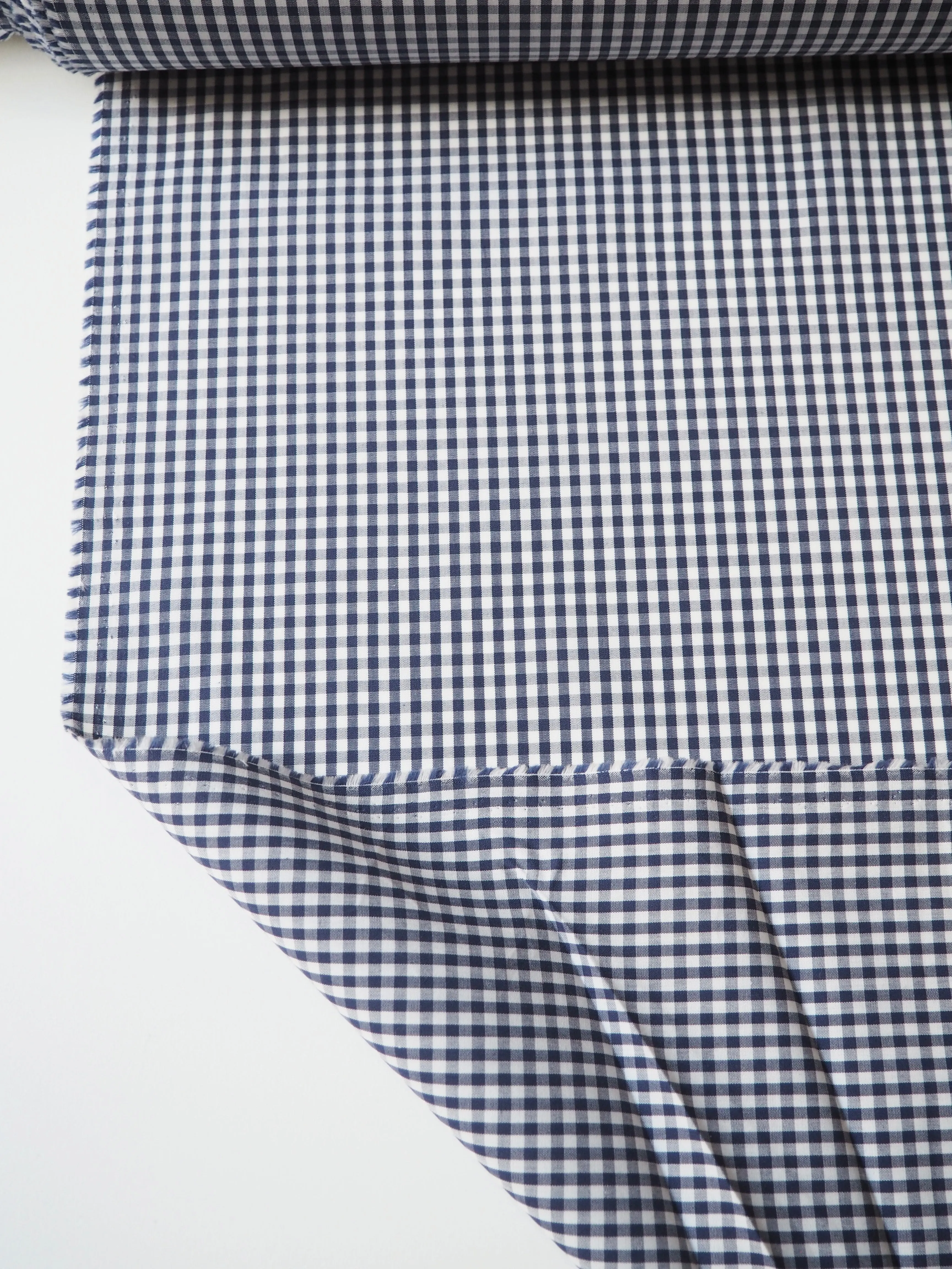 Blue Cotton Gingham