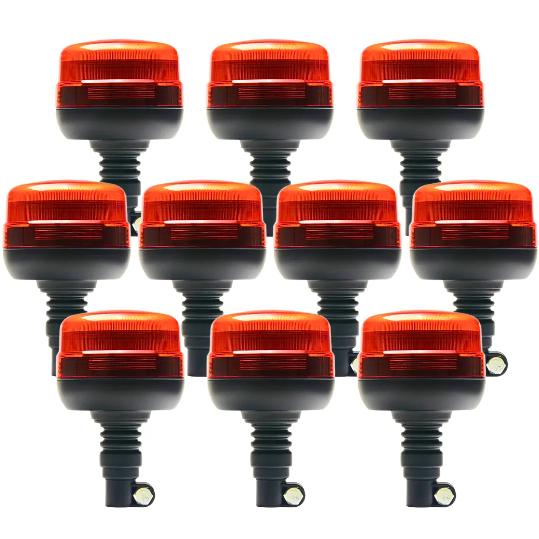 Bulk Pack of Flexi-DIN LED Beacons / 10 Pack