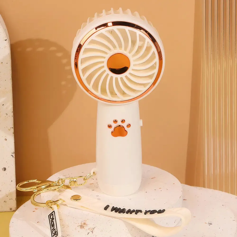 Cartoon Mini USB Handheld Fan