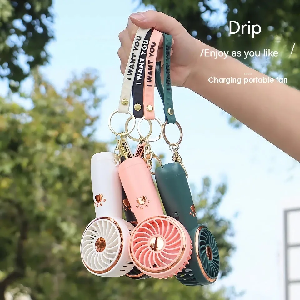 Cartoon Mini USB Handheld Fan