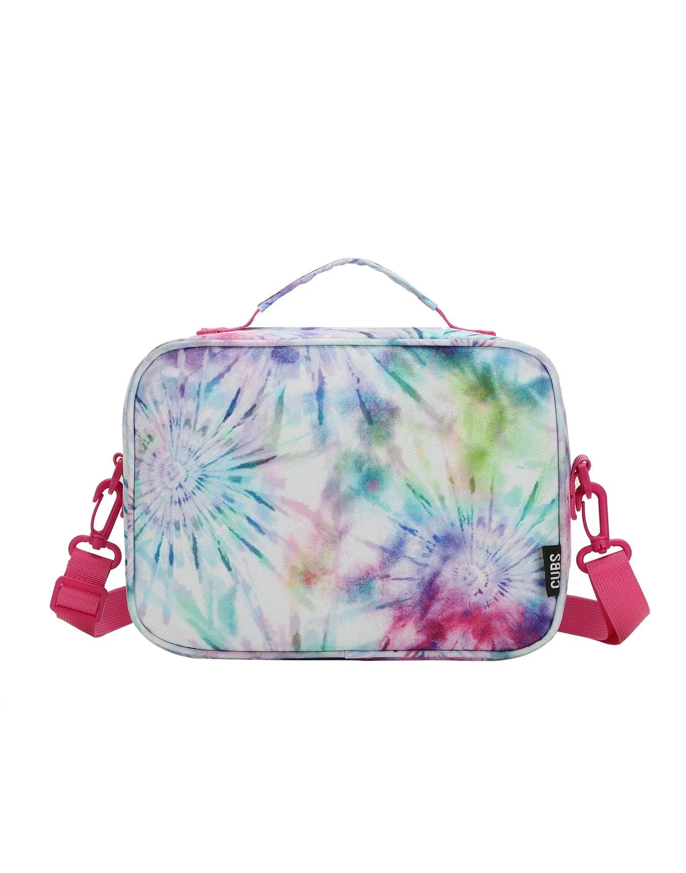 Cubs Lavender Tie Dye Cross Body Lunch Bag