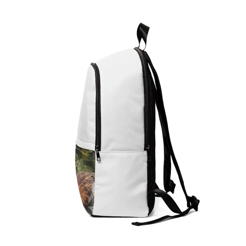 Duck Unisex Fabric Backpack
