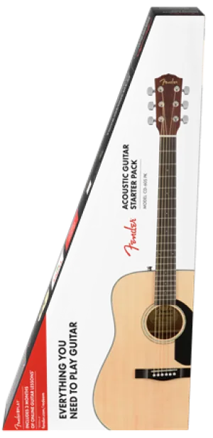 Fender CD-60S Dreadnought Pack