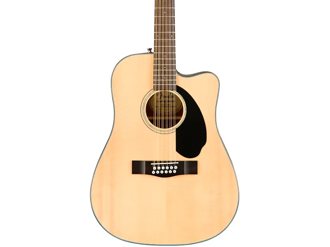 Fender CD-60SCE Dreadnought 12-String Acoustic-Electric Guitar Natural