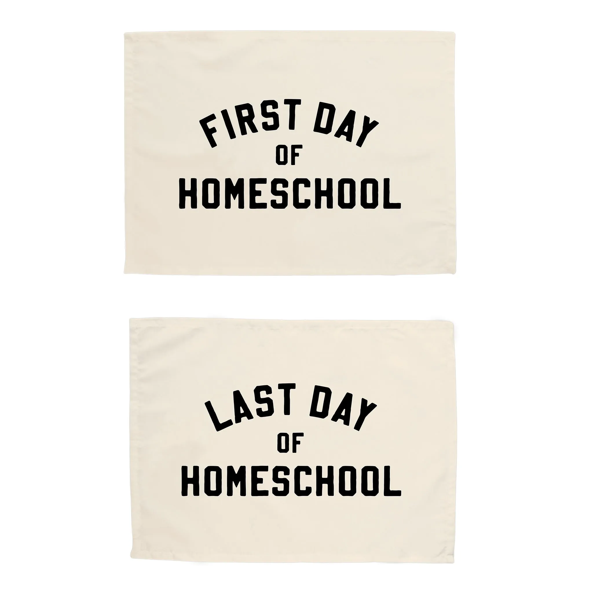 First & Last Day of Homeschool Banner Bundle