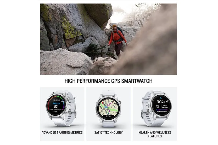 Garmin Epix Pro Standard Edition (Gen2) | 42mm | Silver