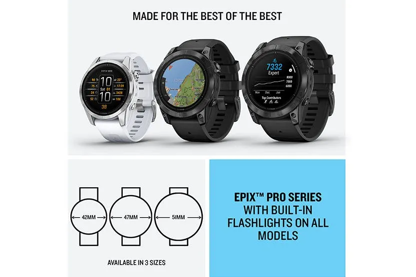 Garmin Epix Pro Standard Edition (Gen2) | 47mm | Slate Grey