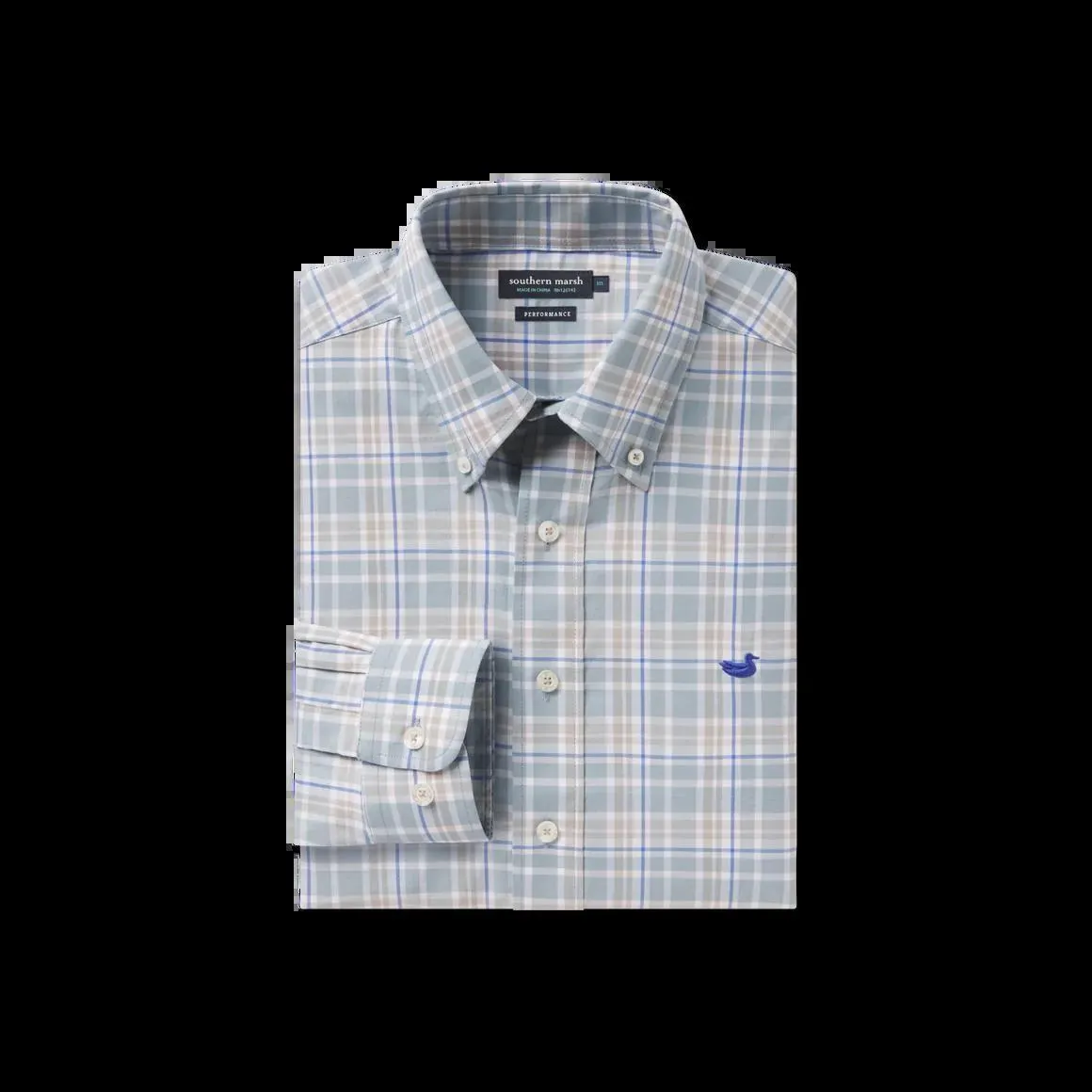 Grainger Performance Plaid Dress Shirt