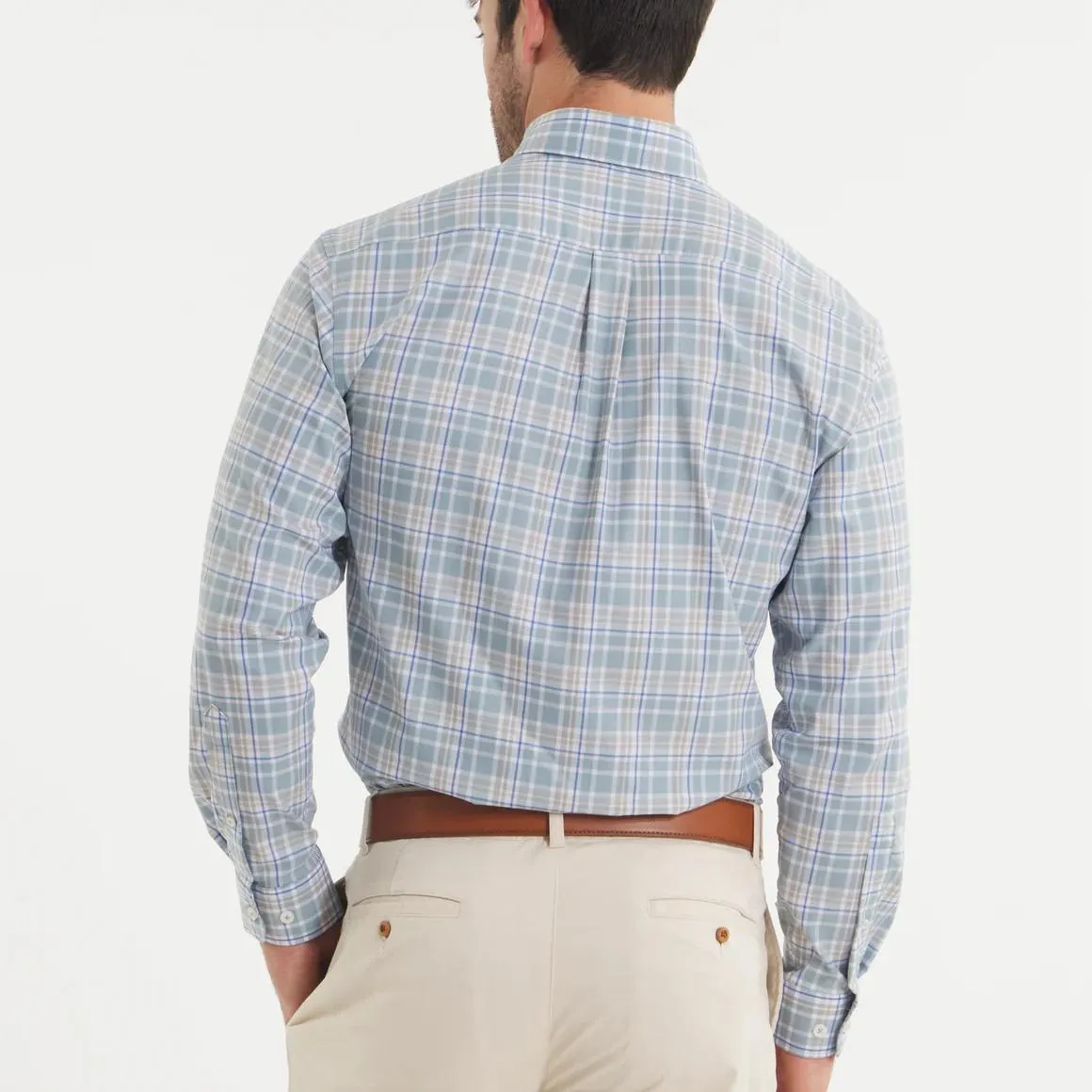 Grainger Performance Plaid Dress Shirt