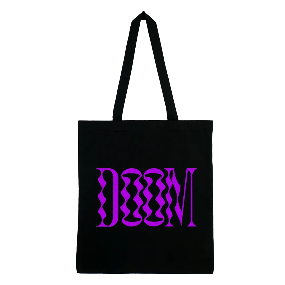 Heavy Threads - Doom Purple Logo Tote Bag
