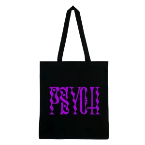 Heavy Threads - Psych Purple Logo Tote Bag