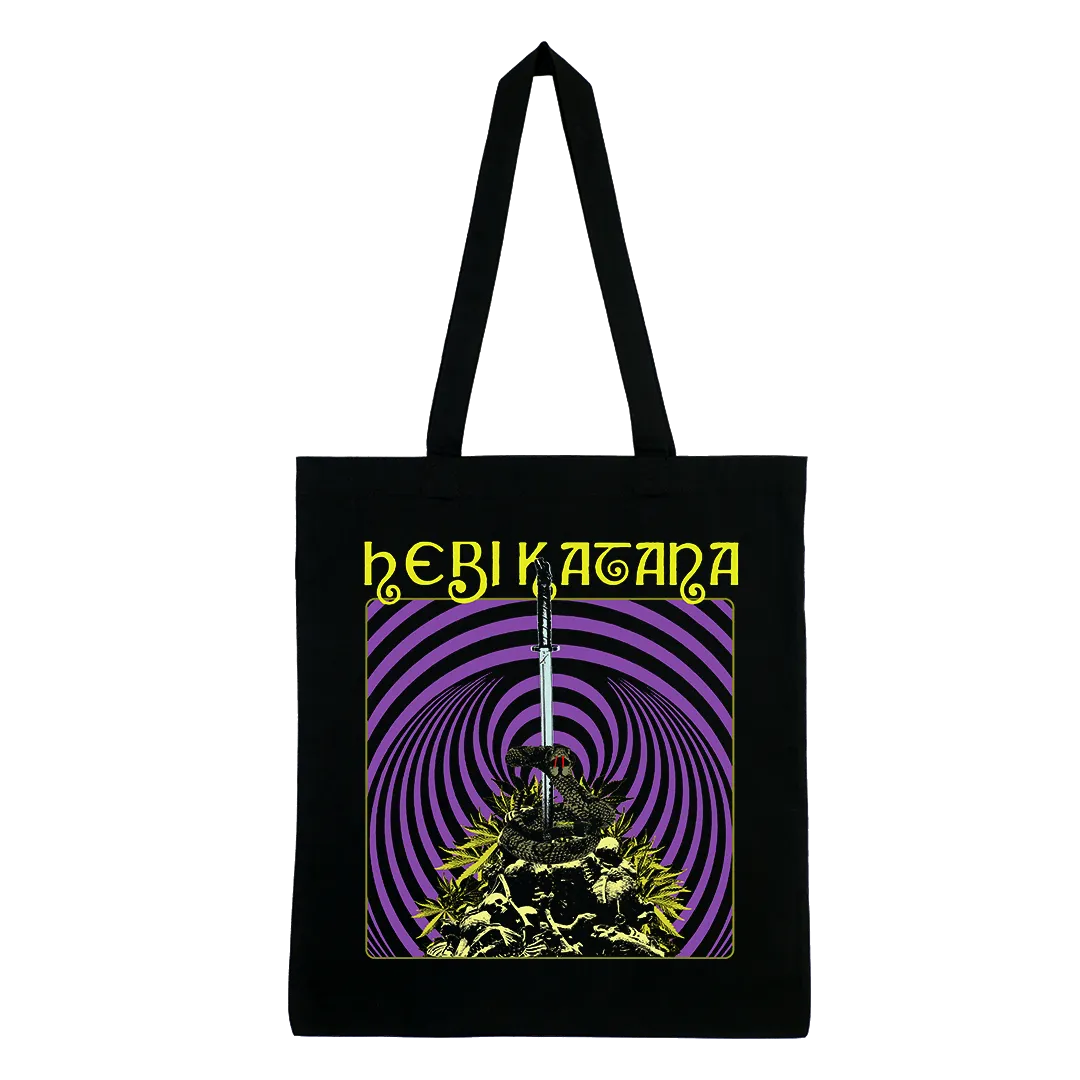 Hebi Katana - Album Art Tote Bag - Black