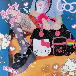 HELLO KITTY  PU HIGH-CAPACITY HANDBAG BY07289