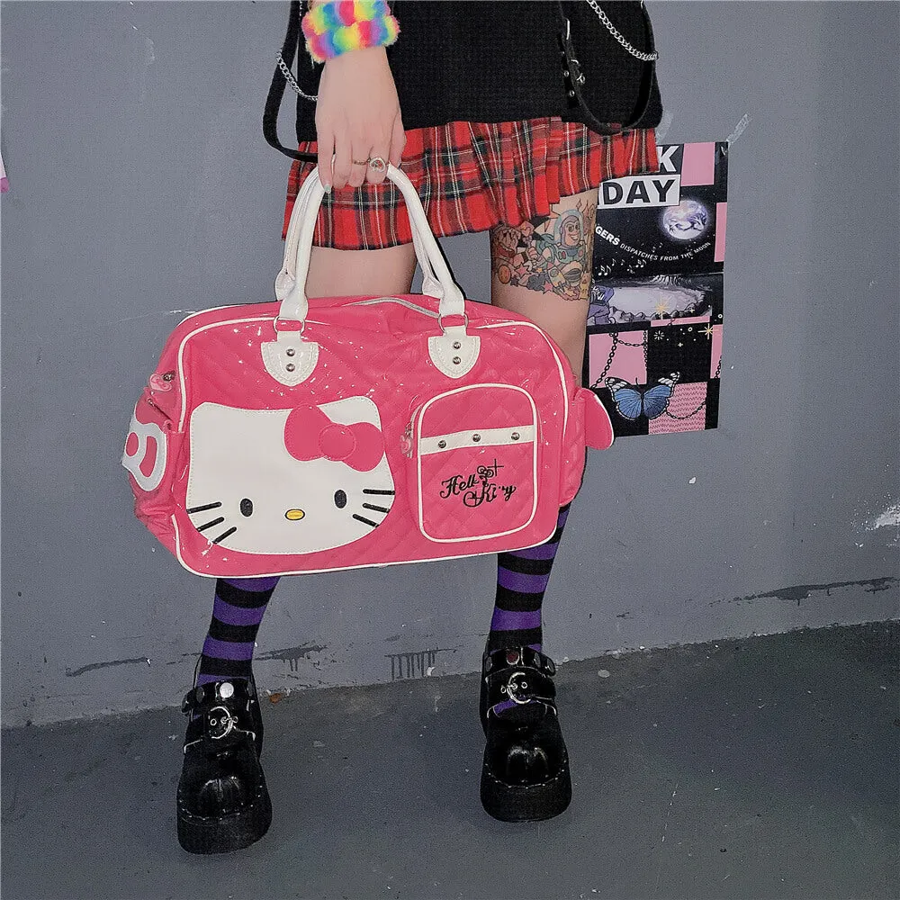 HELLO KITTY  PU HIGH-CAPACITY HANDBAG BY07289