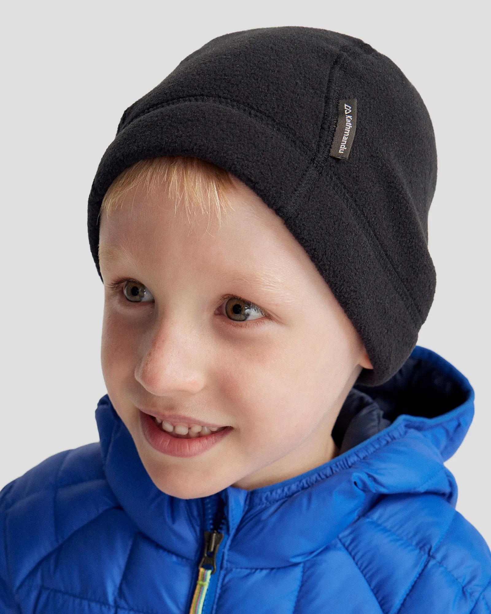 Kids' Ridge 100 PrimaLoft® Bio Fleece Beanie - Black
