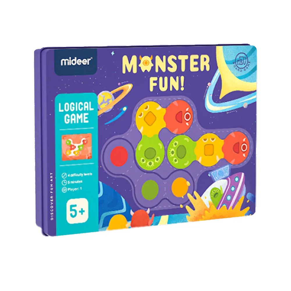 Monster Fun: Exciting Logical Game with Challenging Puzzles for All Ages