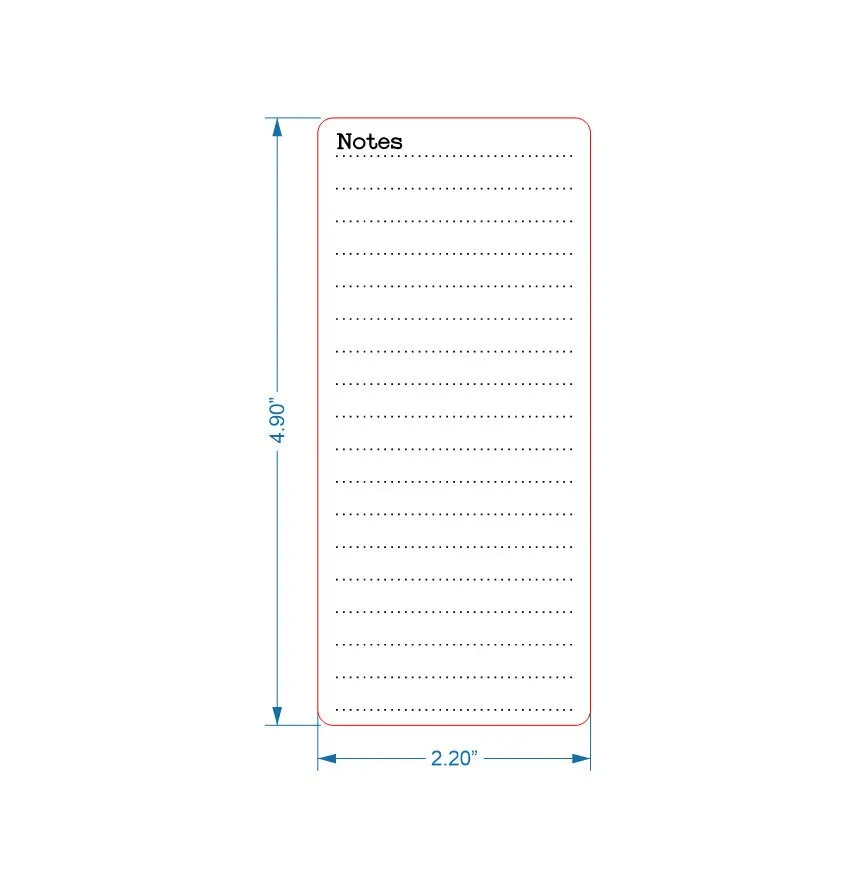 Notes Sticker Sheet