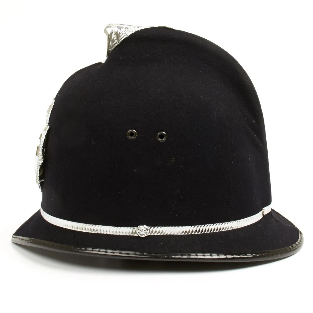 Original British Police Bobby Comb Top Pattern Helmet of South Wales - Enamel Badge