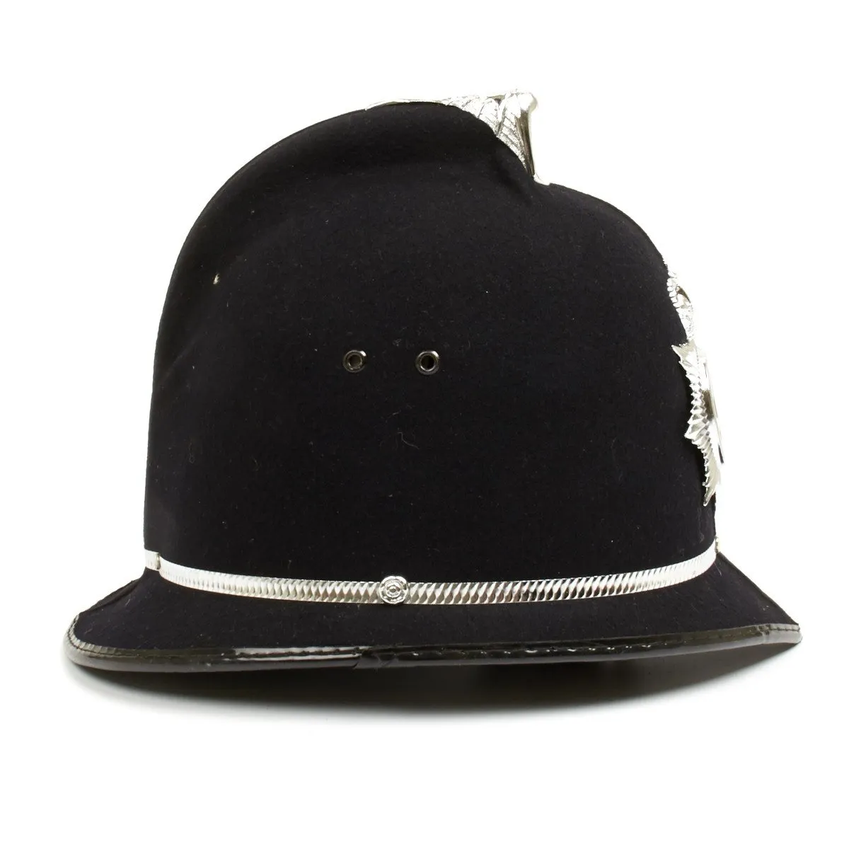 Original British Police Bobby Comb Top Pattern Helmet of South Wales - Enamel Badge