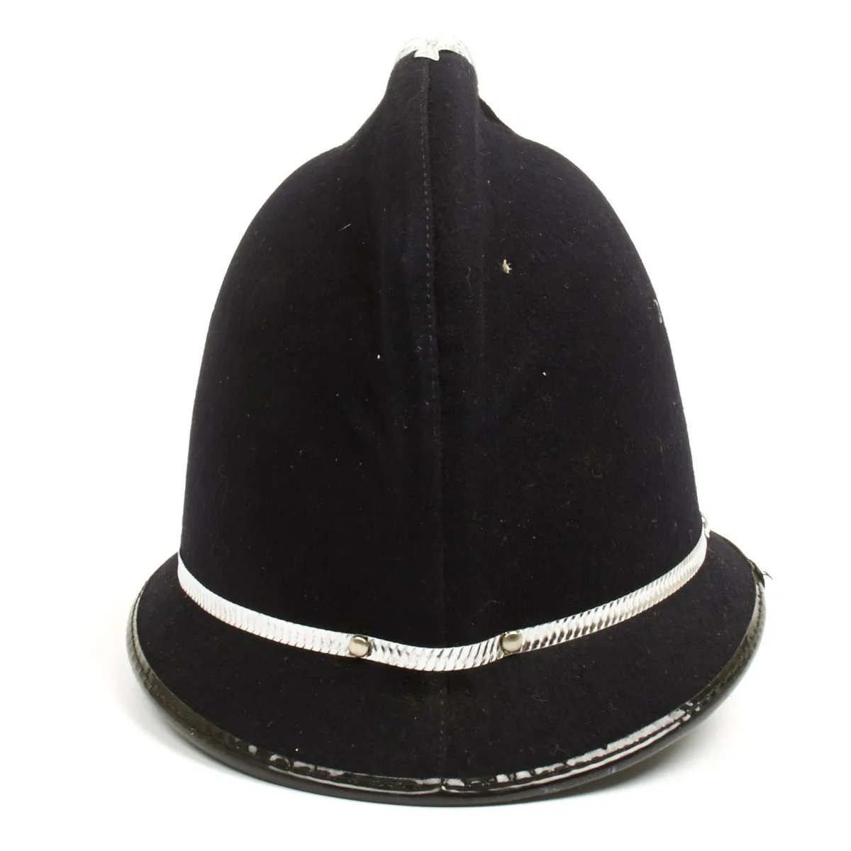 Original British Police Bobby Comb Top Pattern Helmet of South Wales - Enamel Badge