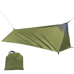 Outdoor Camping Sleeping Bag Tent Ultralight Waterproof Single Person Tent with Mosquito Net for Hiking Backpacking Travel