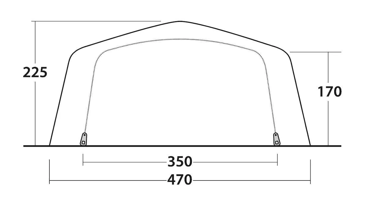 Outwell Knoxville 7SA Air Tent 2022