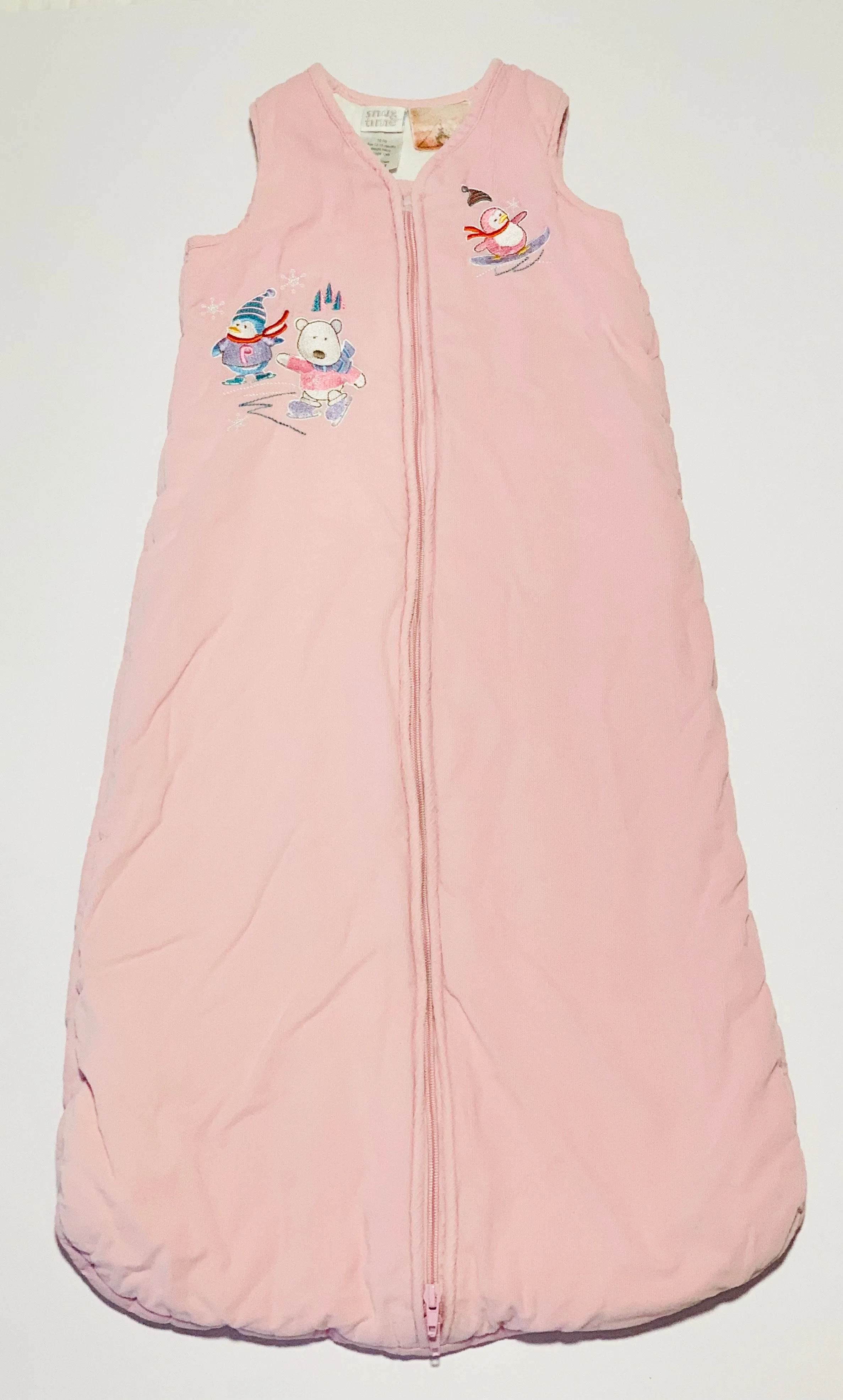Pink corduroy 2.5tog sleeping bag- Size 12-18 months