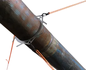Raccoon Wood Stove Pipe Support
