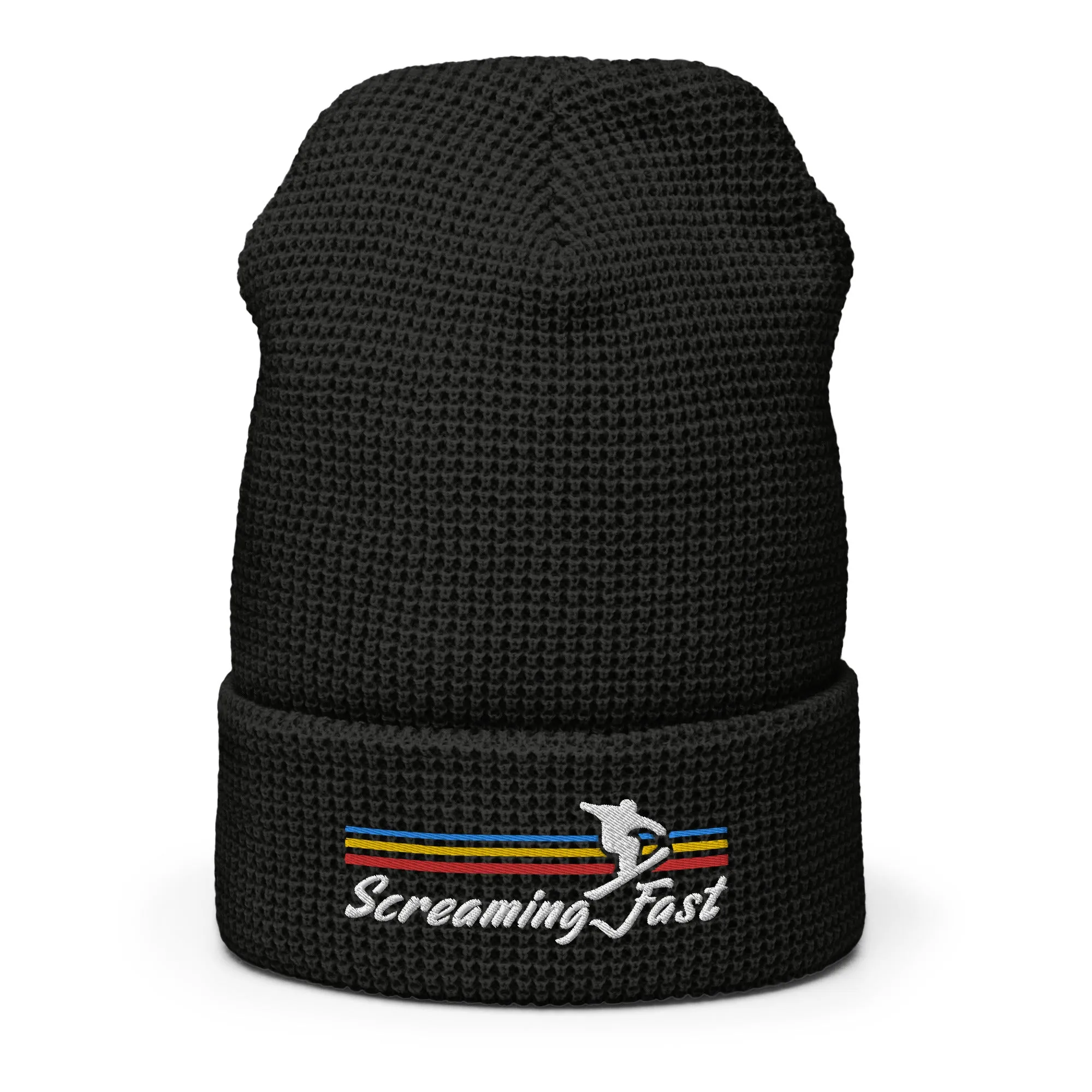 Snow Screaming Fast Waffle beanie