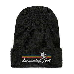 Snow Screaming Fast Waffle beanie