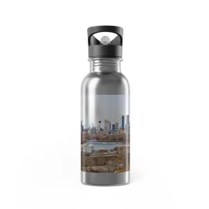 Stainless Steel Water Bottle With Straw, 20oz - Downtown Calgary Max Bell Centre HDR