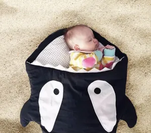 Surfer baby whale sleeping bag