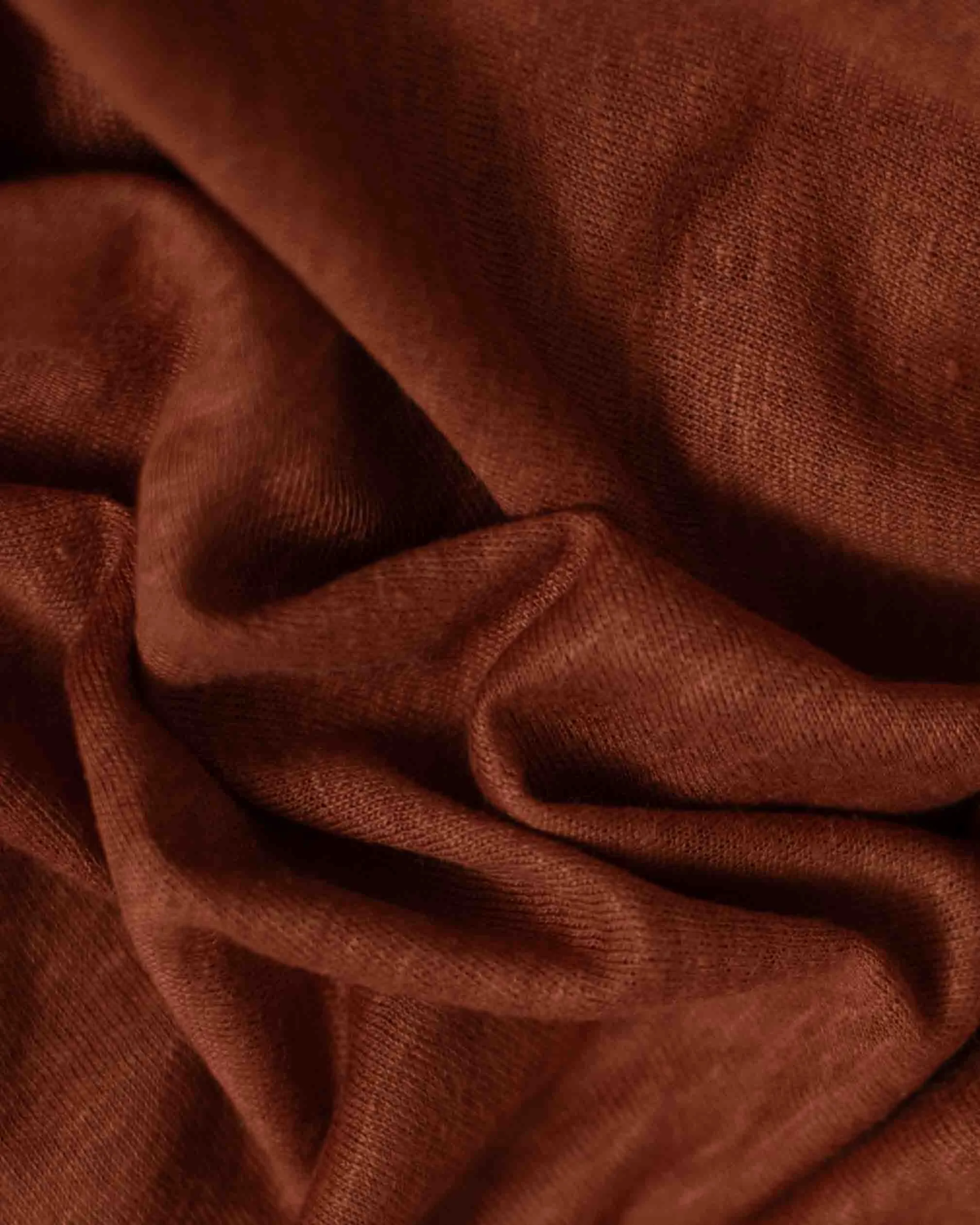 Terracotta Linen Jersey