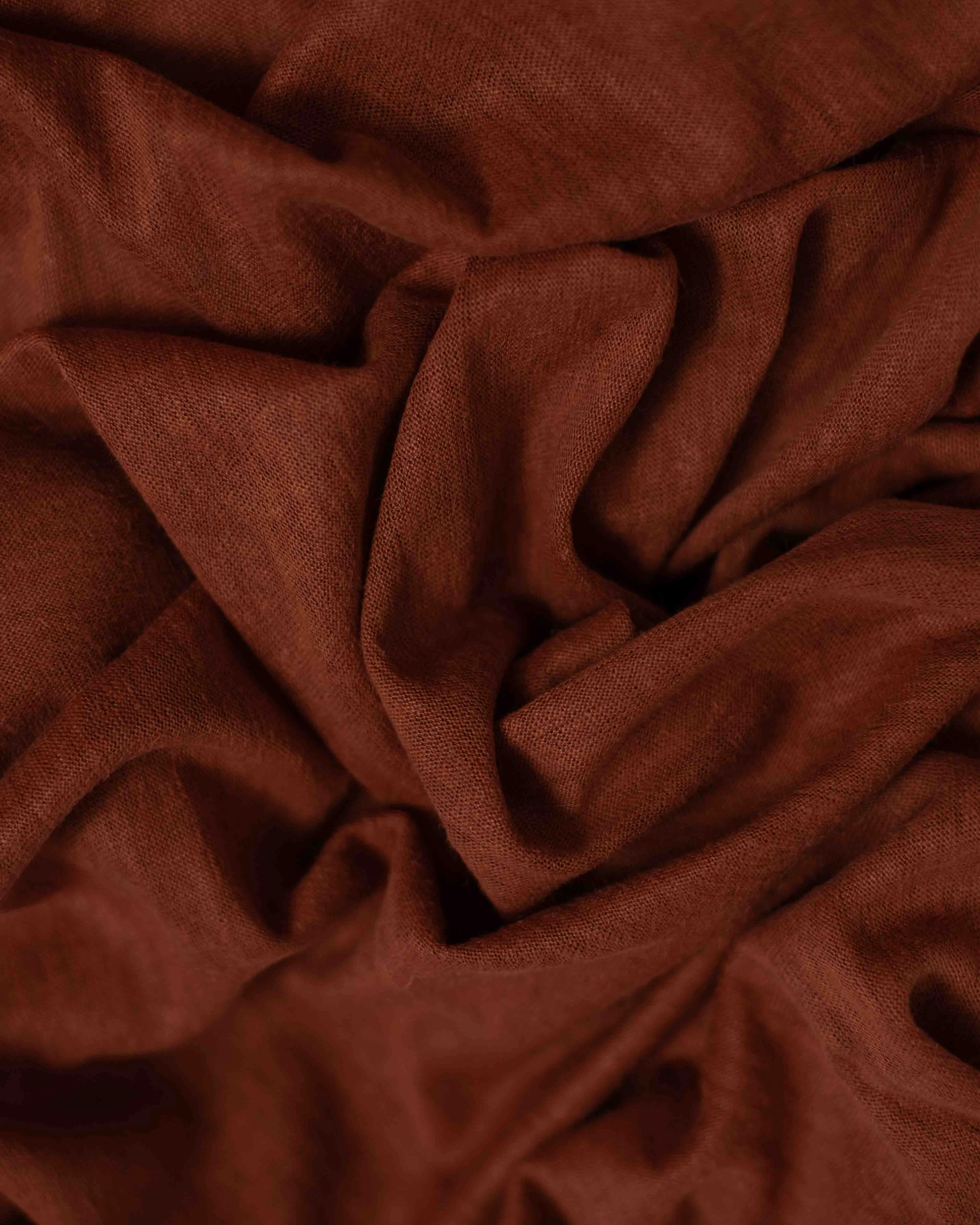 Terracotta Linen Jersey