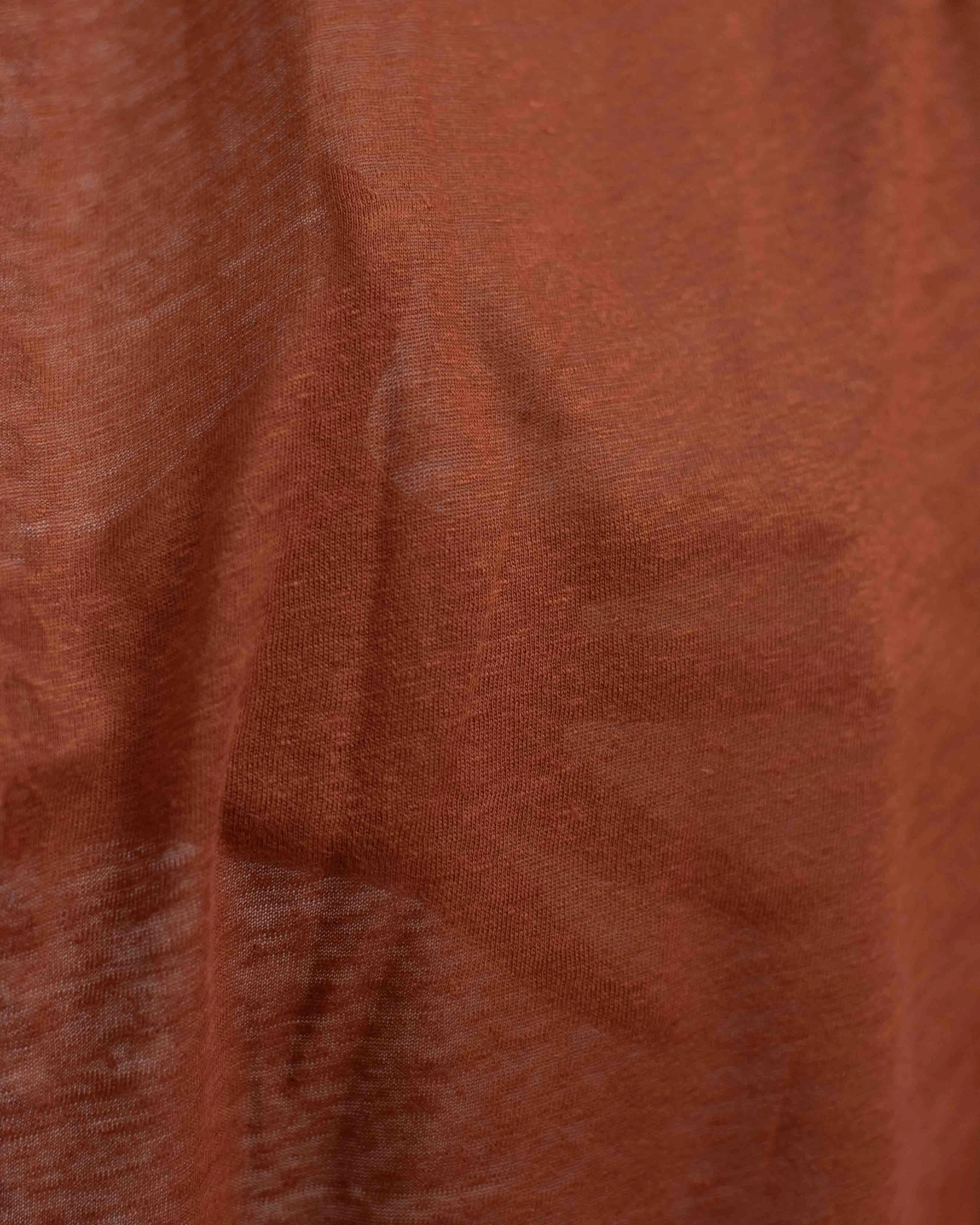 Terracotta Linen Jersey
