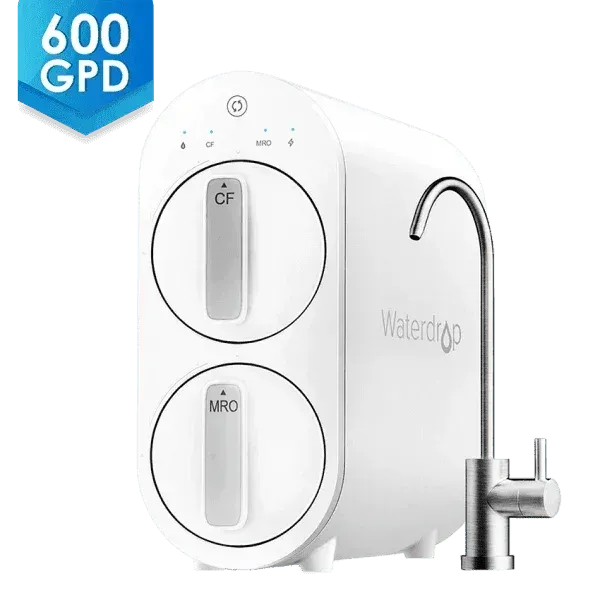 Waterdrop Reverse Osmosis Water Filtration System for Home, G2P600