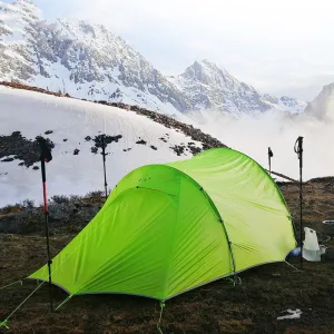 Wind-driven Outdoor Camping Mountaineering Tent For Two People